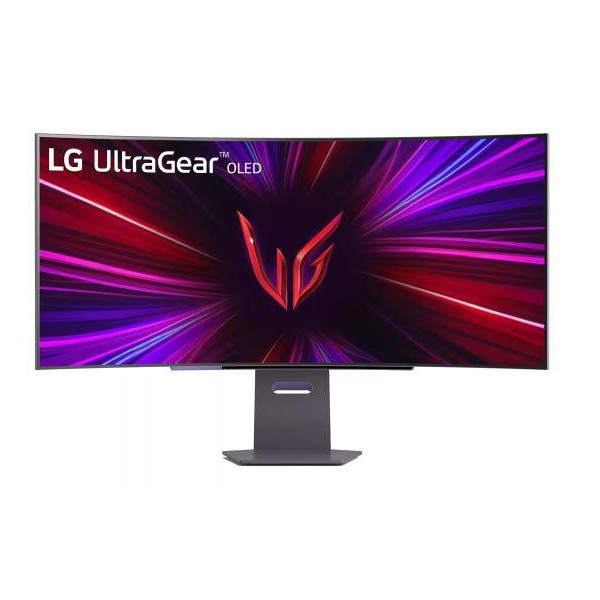 Monitor LG 45GS95QE-B 45" Gaming/Curved/21 : 9 Panel OLED 3440x1440 21:9 240Hz 0.03 ms Swivel Height adjustable Tilt Colour Blac