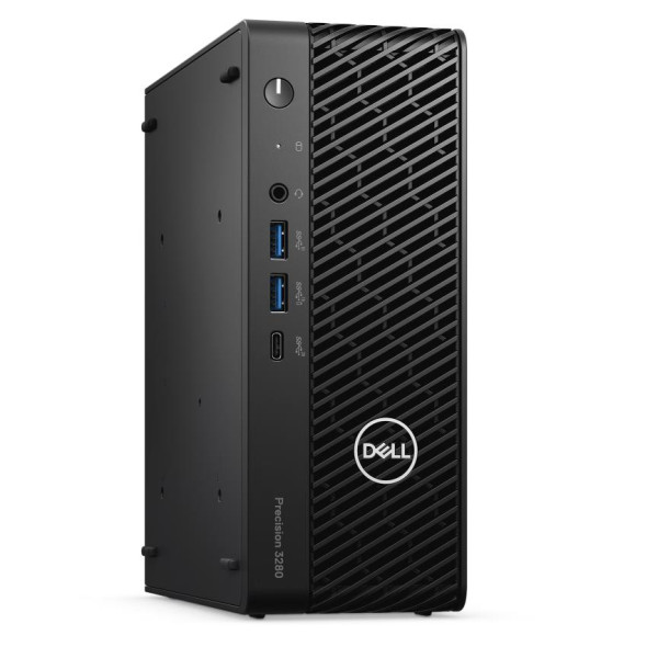 PC DELL Precision 3280 Business CFF CPU Core i7 i7-14700 2100 MHz RAM 16GB DDR5 5600 MHz SSD 512GB Graphics card NVIDIA T400 4GB