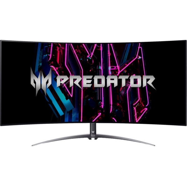 LCD Monitor ACER X45BMIIPHUZX 44.5" Gaming/Curved/21 : 9 Panel OLED 3440x1440 21:9 240 Hz Matte 0.1 ms Speakers Swivel Tilt Colo