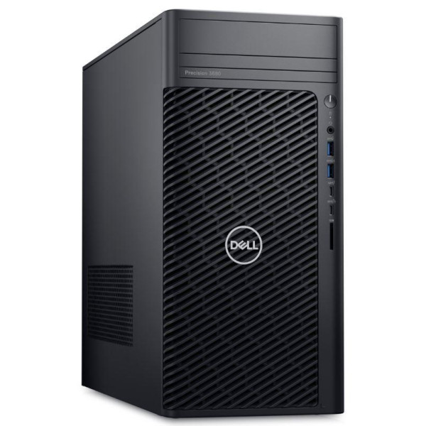 PC DELL Precision 3680 Tower Tower CPU Core i9 i9-14900K 3200 MHz RAM 32GB DDR5 4400 MHz SSD 1TB Graphics card Intel Integrated 