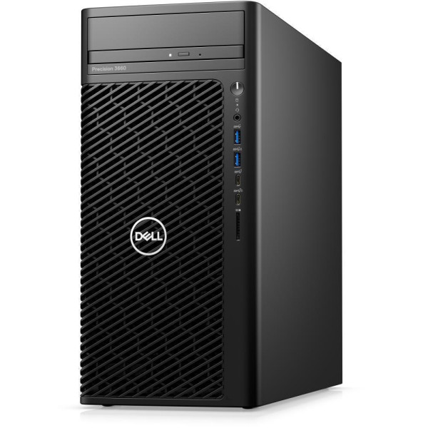 PC DELL Precision 3660 Business Tower CPU Core i7 i7-13700 2100 MHz RAM 32GB DDR5 4400 MHz SSD 1TB Graphics card Nvidia T1000 4G