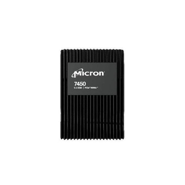 SSD MICRON SSD series 7450 PRO 15.36TB PCIE NVMe NAND flash technology TLC Write speed 5600 MBytes/sec Read speed 6800 MBytes/se