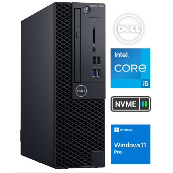 OPTIPLEX 3060 SFF i5-8400 16GB 512GB SSD Windows 11 Pro