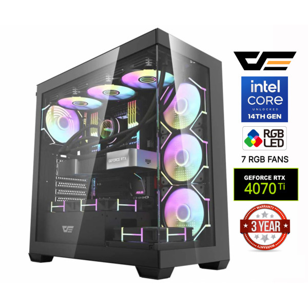 Core i7-14700F 16GB 512GB SSD RTX 4070 Ti 12GB NoOs