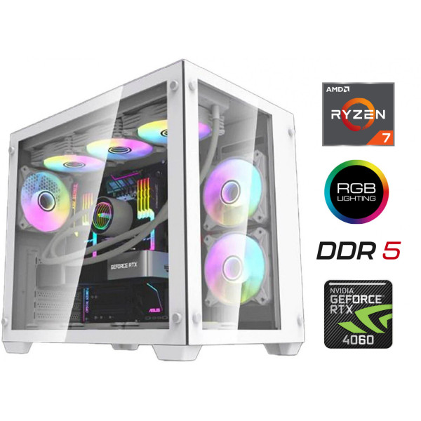 Ryzen 7 7800X3D 16GB 512GB SSD RTX 4060 NoOs