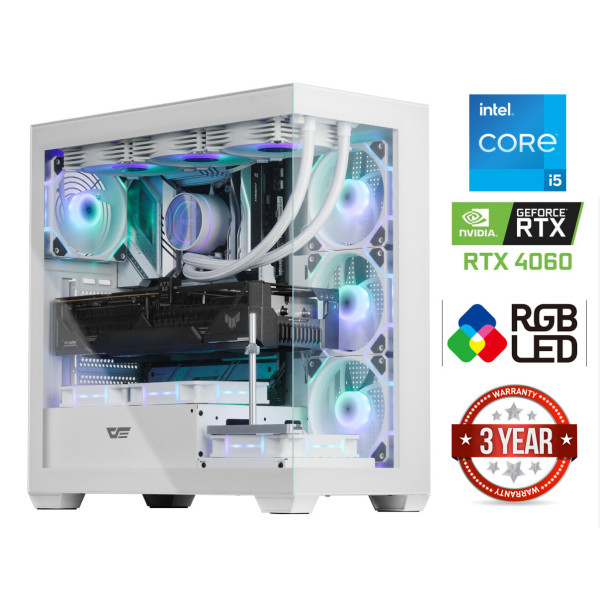 Core i5-12400F 16GB 512GB SSD RTX 4060 NoOs