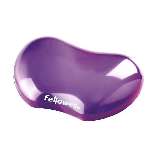 MOUSE PAD CRYSTAL GEL/PURPLE 9144104 FELLOWES