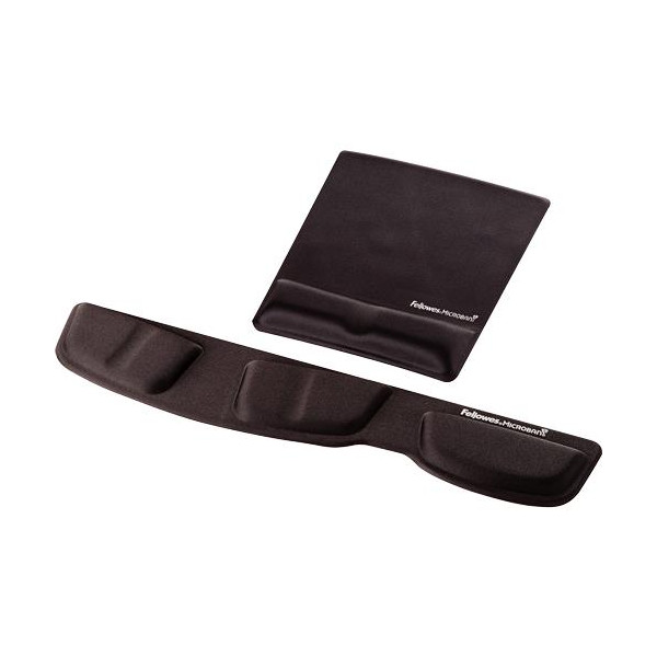 MOUSE PAD WRIST SUPPORT/BLACK 9181201 FELLOWES