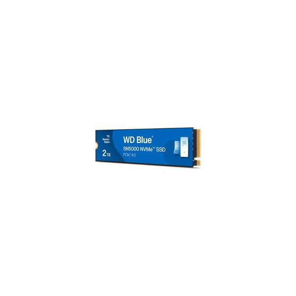 SSD WESTERN DIGITAL Blue SN5000 2TB M.2 PCIe Gen4 NVMe Write speed 4850 MBytes/sec Read speed 5150 MBytes/sec 2.38mm TBW 900 TB 