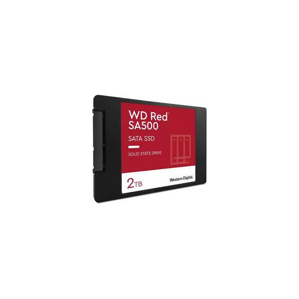 SSD WESTERN DIGITAL Red SA500 2TB SATA 3.0 Write speed 520 MBytes/sec Read speed 560 MBytes/sec 2,5" TBW 500 TB MTBF 1750000 hou