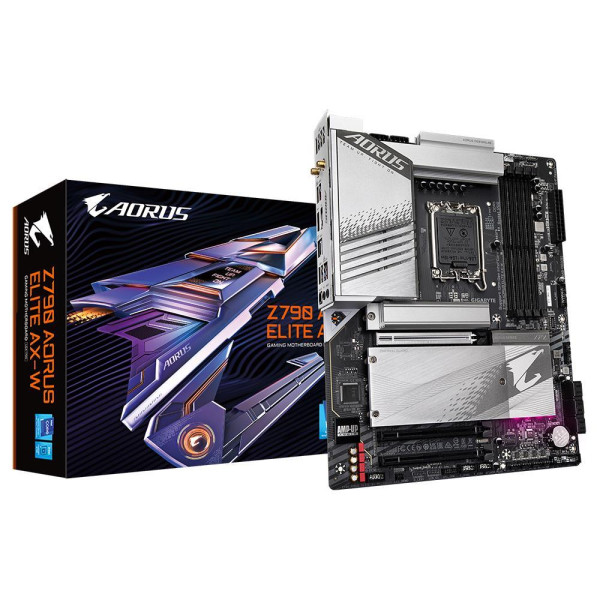 Mainboard GIGABYTE Intel Z790 LGA1700 ATX Memory DDR5 Memory slots 4 1xPCI-Express 3.0 16x 1xPCI-Express 4.0 16x 1xPCI-Express 5