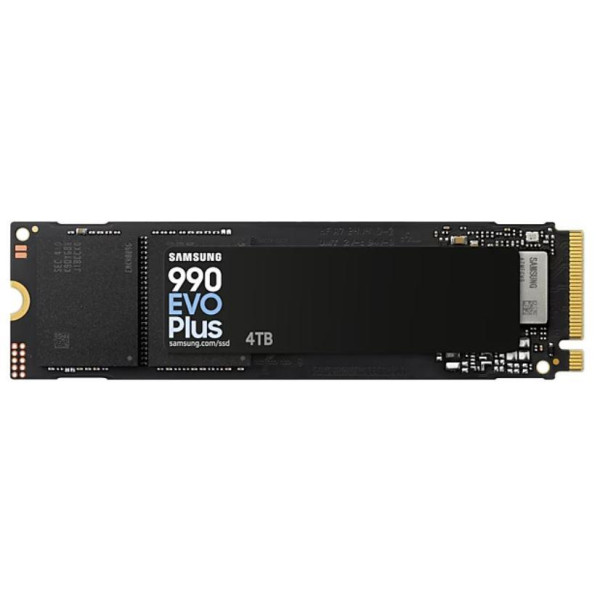 SSD SAMSUNG 990 EVO Plus 4TB M.2 PCIe Gen5 NVMe TLC Write speed 6300 MBytes/sec Read speed 7250 MBytes/sec 2.38mm TBW 2400 TB MZ