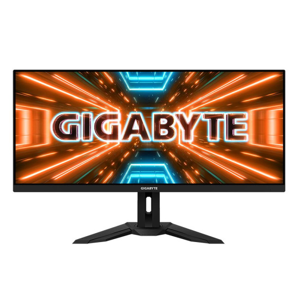 LCD Monitor GIGABYTE M34WQ-EK 34" Gaming/21 : 9 Panel IPS 3440x1440 21:9 144Hz Matte 1 ms Speakers Swivel Height adjustable Tilt