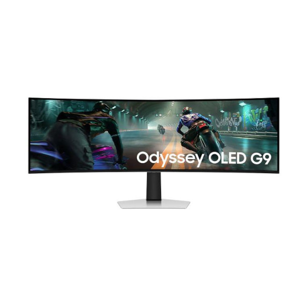 Monitor SAMSUNG Odyssey G9 G91SD 49" Gaming/Curved Panel OLED 5120x1440 32:9 144 Hz 0.03 ms Tilt Colour Silver LS49DG910SUXEN