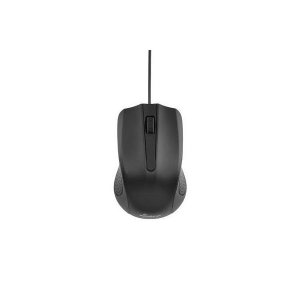 MOUSE USB OPTICAL BLACK/3-BUTTON MROS210 MEDIARANGE