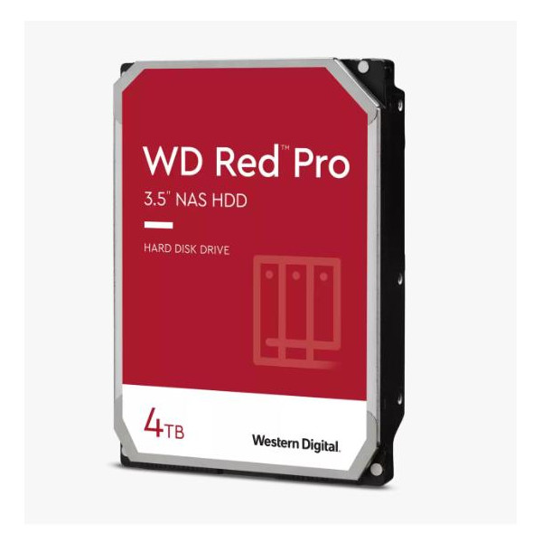 HDD WESTERN DIGITAL Red Pro 4TB SATA 3.0 256 MB 7200 rpm 3,5" WD4005FFBX