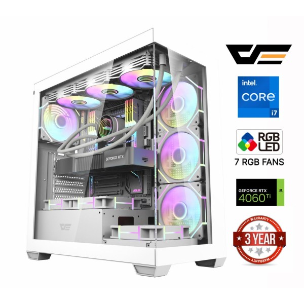 Core i7-12700F 16GB 1TB SSD 2TB HDD RTX 4060 Ti 8GB NoOs