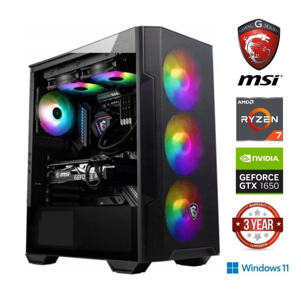 Ryzen 7 5800X 16GB 512GB SSD GTX 1650 Windows 11