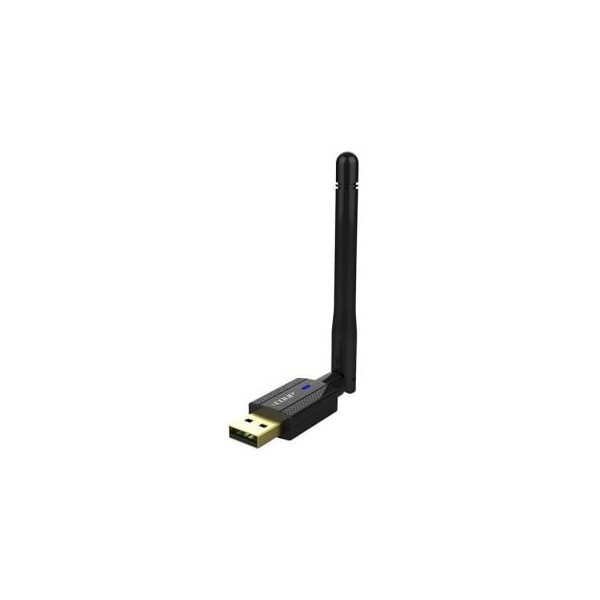 EDUP EP - MS1581 USB WiFi adapteris / 2dBi antena / 300Mbps / 802.11n / melns