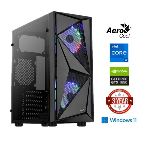 Core i7-10700 32GB 960GB SSD NVME 1TB HDD GTX 1650 4GB Windows 11