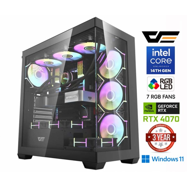 Core i9-14900F 16GB 512GB SSD 2TB HDD RTX 4070 12GB Windows 11