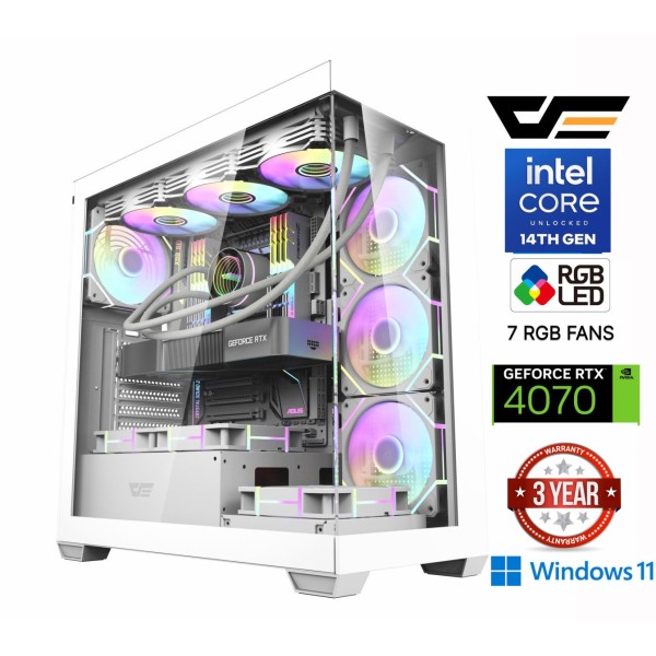 Core i7-14700F 64GB 1TB SSD 2TB HDD RTX 4070 12GB Windows 11