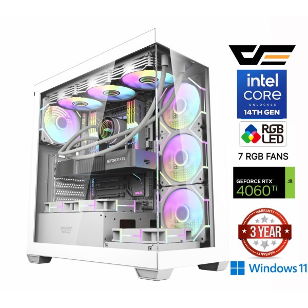 Core i7-14700F 64GB 1TB SSD 2TB HDD SSD RTX 4060 TI 8GB Windows 11