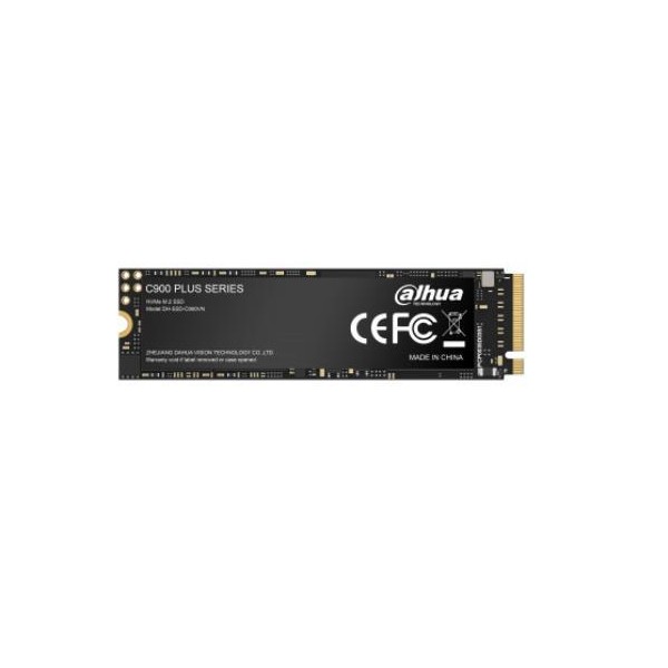 SSD DAHUA 512GB M.2 PCIe Gen3 NVMe 3D NAND Write speed 2700 MBytes/sec Read speed 3300 MBytes/sec TBW 256 TB MTBF 1500000 hours 