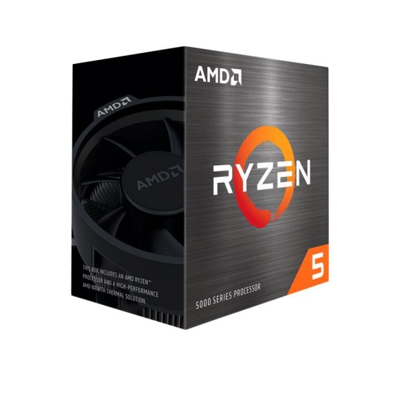 CPU AMD Desktop Ryzen 5 4500 Renoir 3600 MHz Cores 6 8MB Socket SAM4 65 Watts BOX 100-100000644BOX