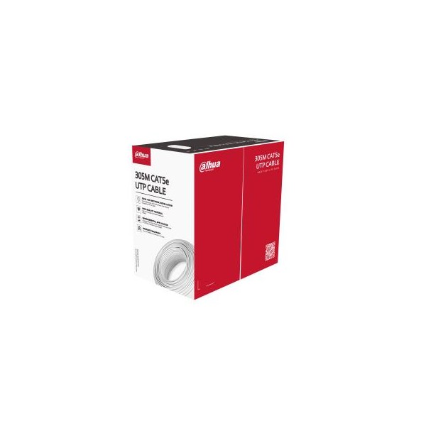 CABLE CAT5E UTP 305M WHITE/PFM920I-5EU-U DAHUA