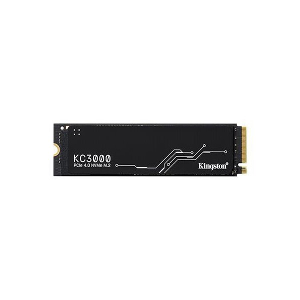 SSD KINGSTON KC3000 2TB M.2 NVMe 3D TLC Write speed 7000 MBytes/sec Read speed 7000 MBytes/sec MTBF 1800000 hours SKC3000D/2048G