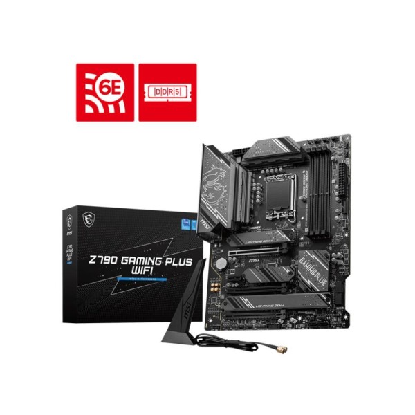 Mainboard MSI Intel Z790 LGA1700 ATX Memory DDR5 Memory slots 4 1xPCI-Express 1x 3xPCI-Express 16x 4xM.2 1xHDMI 1xDisplayPort 4x