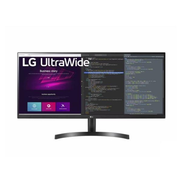 LCD Monitor LG 34WN750P-B 34" 21 : 9 Panel IPS 3440x1440 21:9 75Hz 5 ms Height adjustable Tilt 34WN750P-B