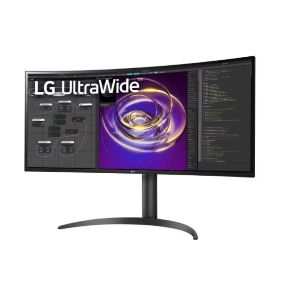 LCD Monitor LG 34WP85CP-B 34" Curved/21 : 9 Panel IPS 3440x1440 21:9 5 ms Speakers Tilt 34WP85CP-B