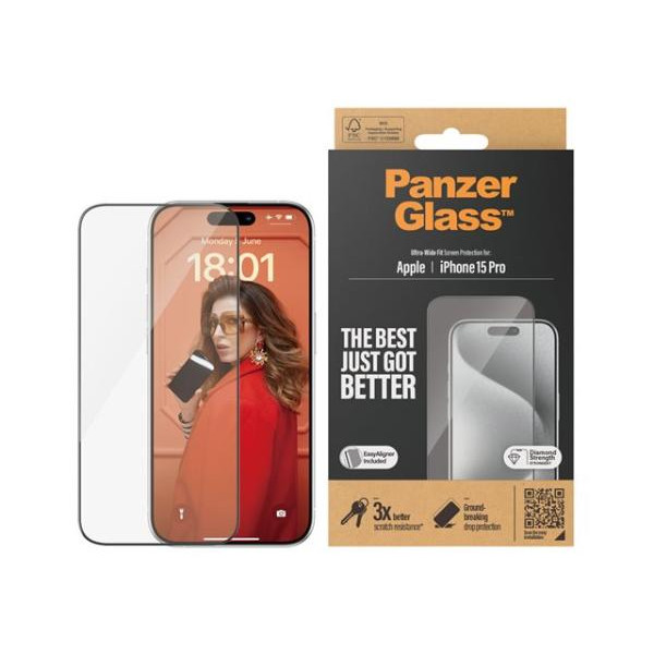 PANZERGLASS PanzerGlass Apple iPhone 15 Pro UWF wA