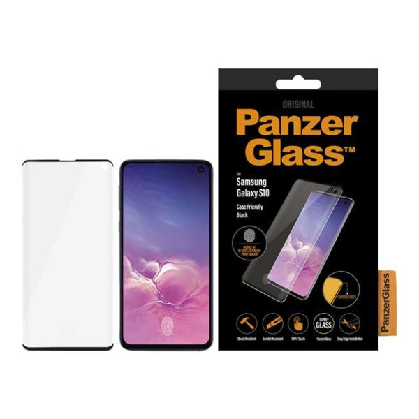 PANZERGLASS PanzerGlass Samsung Galaxy S10, FP, Black