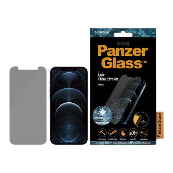 PANZERGLASS PanzerGlass Apple iPhone 12 Pro Max,Clear, Privacy