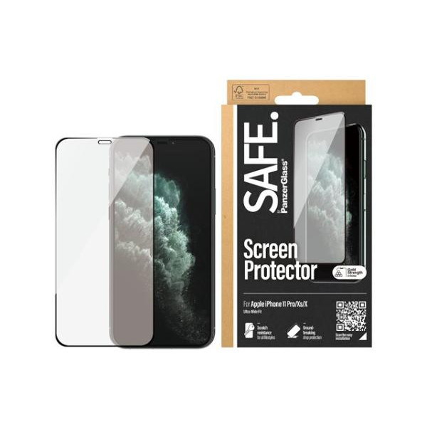 PANZERGLASS PanzerGlass SAFE Apple iPhone X/XS/11 Pro, Black