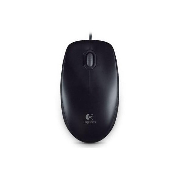 MOUSE USB OPTICAL B100/BLACK OEM 910-003357 LOGITECH