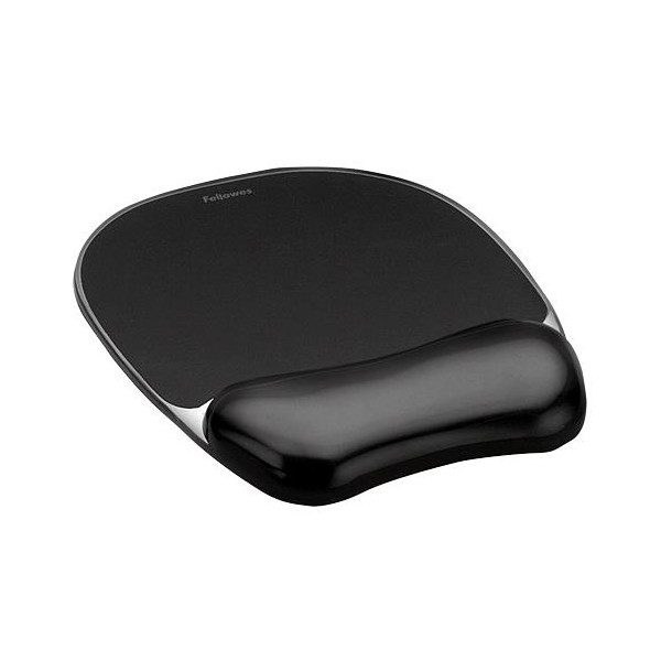 MOUSE PAD CRYSTAL GEL/BLACK 9112101 FELLOWES