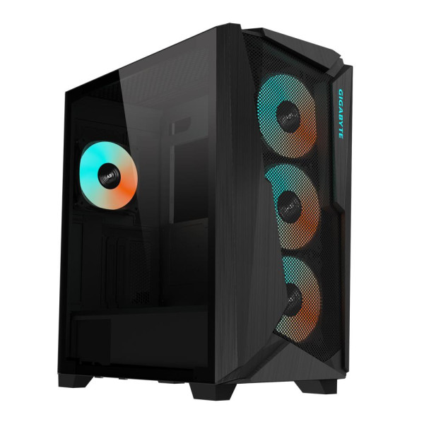 Case GIGABYTE C301G V2 BLACK MidiTower Case product features Transparent panel Not included ATX EATX MicroATX MiniITX Colour Bla