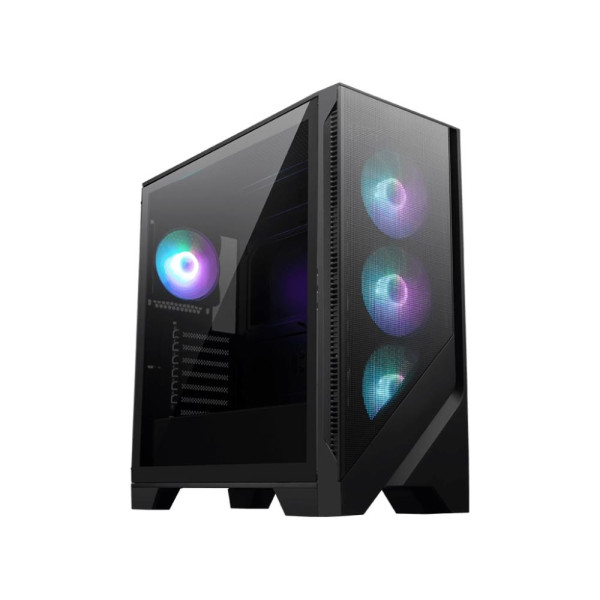 Case MSI MAG FORGE 321R AIRFLOW MidiTower Case product features Transparent panel ATX MicroATX MiniITX Colour Black MAGFORGE321R