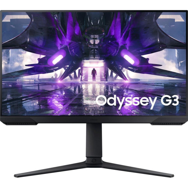 LCD Monitor SAMSUNG LS24AG322NUXEN 24" Gaming Panel VA 1920x1080 16:9 165 Hz Matte 1 ms Swivel Pivot Height adjustable Tilt Colo