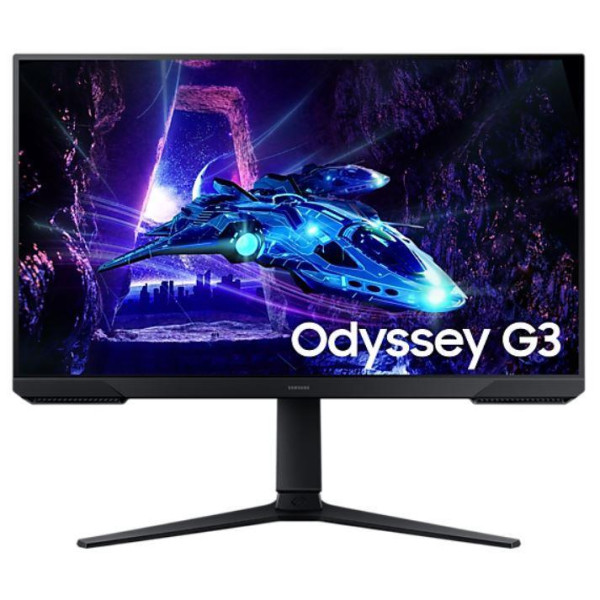 LCD Monitor SAMSUNG 24" Gaming Panel VA 1920x1080 16:9 180Hz 1 ms Swivel Pivot Height adjustable Tilt Colour Black LS24DG302EUXE