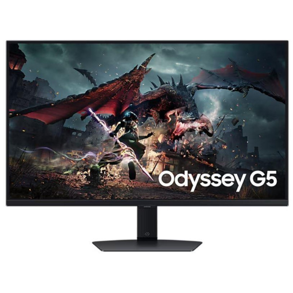 LCD Monitor SAMSUNG 27" Gaming Panel IPS 2560x1440 16:9 180Hz 1 ms Swivel Pivot Height adjustable Tilt Colour Black LS27DG500EUX