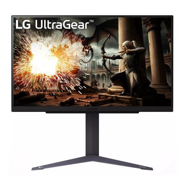 LCD Monitor LG 27GS75Q-B 27" Gaming Panel IPS 2560x1440 16:9 180Hz Matte 1 ms Pivot Height adjustable Tilt Colour Black 27GS75Q-