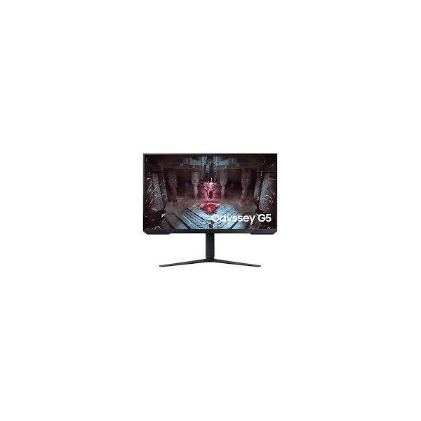 LCD Monitor SAMSUNG Odyssey G5 G51C 32" Gaming 2560x1440 16:9 165Hz 1 ms Swivel Pivot Height adjustable Tilt Colour Black LS32CG