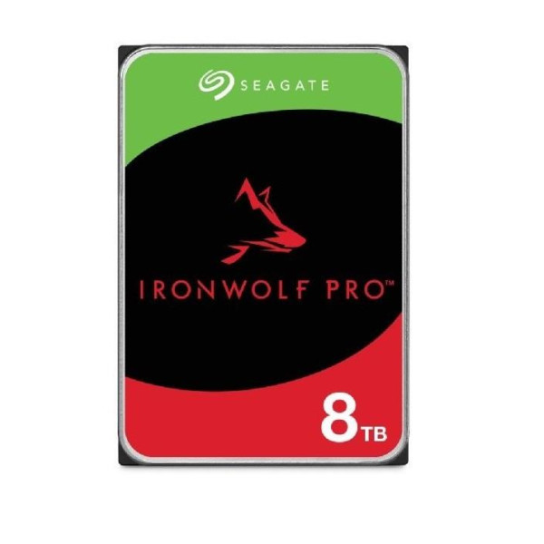 HDD SEAGATE IronWolf Pro 8TB SATA 256 MB 7200 rpm 3,5" ST8000NT001