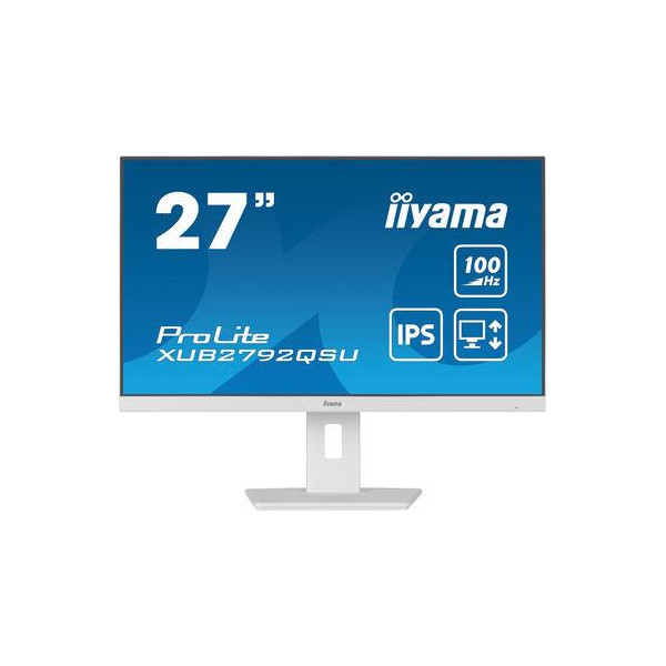 LCD Monitor IIYAMA 27" Business Panel IPS 2560x1440 16:9 100Hz Matte 0.4 ms Speakers Swivel Pivot Height adjustable Tilt Colour 