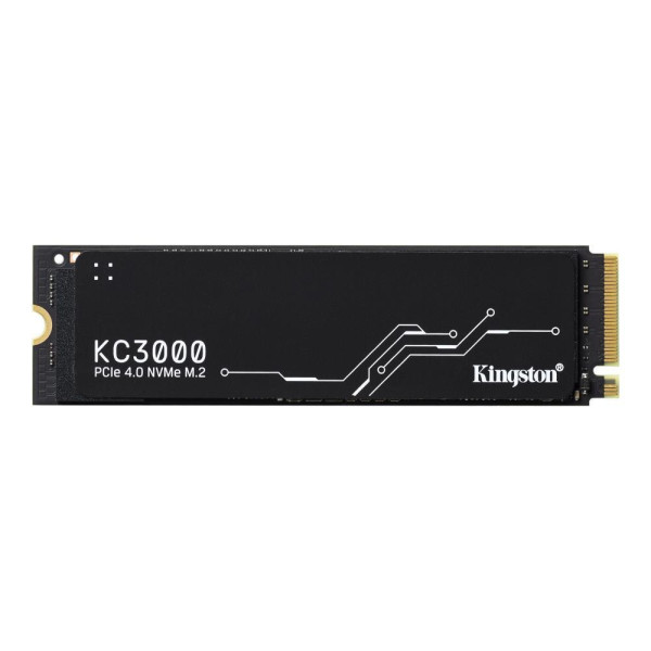 SSD KINGSTON KC3000 4TB M.2 PCIE NVMe 3D TLC Write speed 7000 MBytes/sec Read speed 7000 MBytes/sec 3.5mm MTBF 1800000 hours SKC